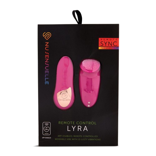 Vibrador de Panty NU Sensuelle Lyra con Control Remoto y App Magenta