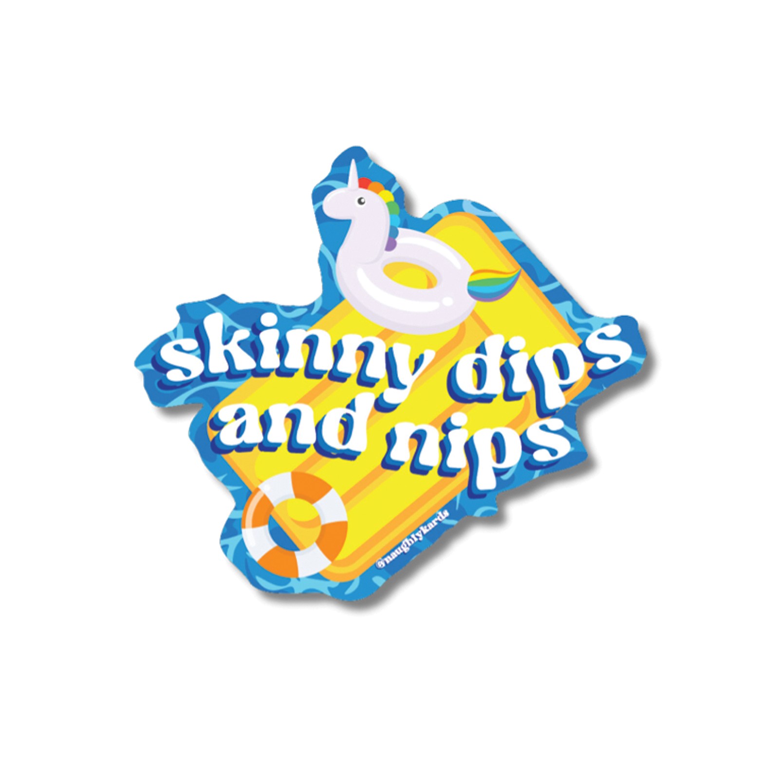 Dips And Nips Sticker Pack of 3