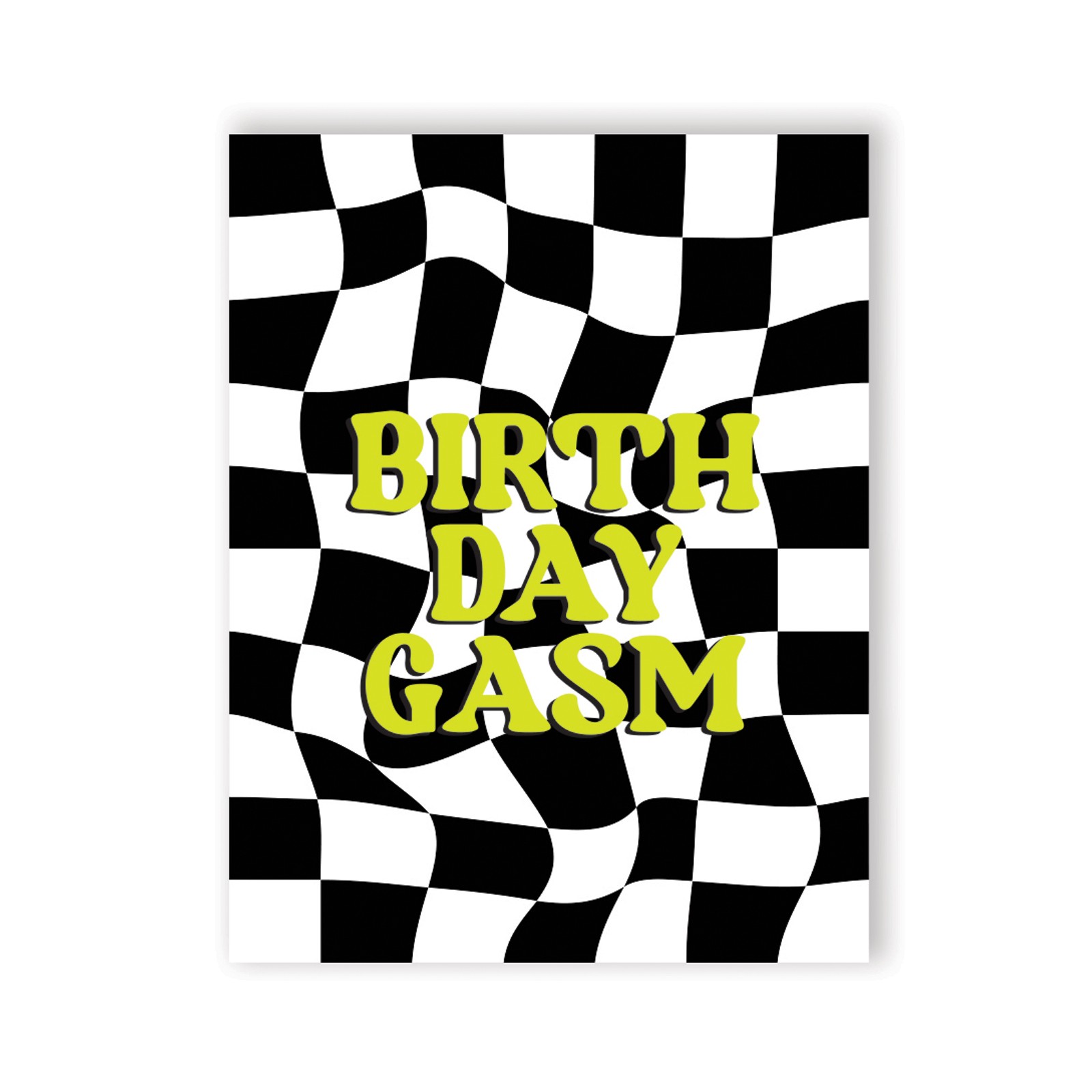 Birthday-Gasm Greeting Card