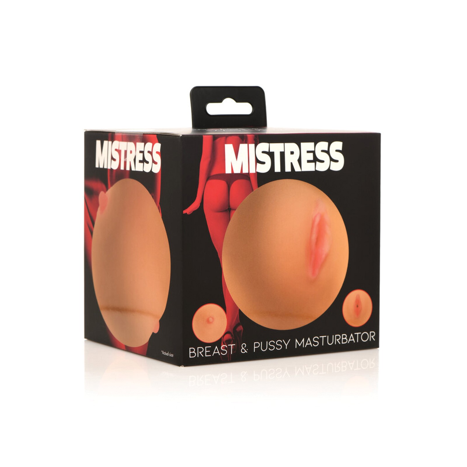 Mistress Pussy and Breast Masturbator Tan - Curve Toys