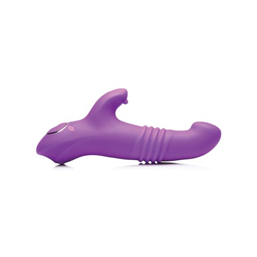 Curve Toys Gossip Blasters 7X Thrusting Rabbit Vibrator Violet