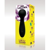 Lolli Wand Clitoral Vibrator - Black