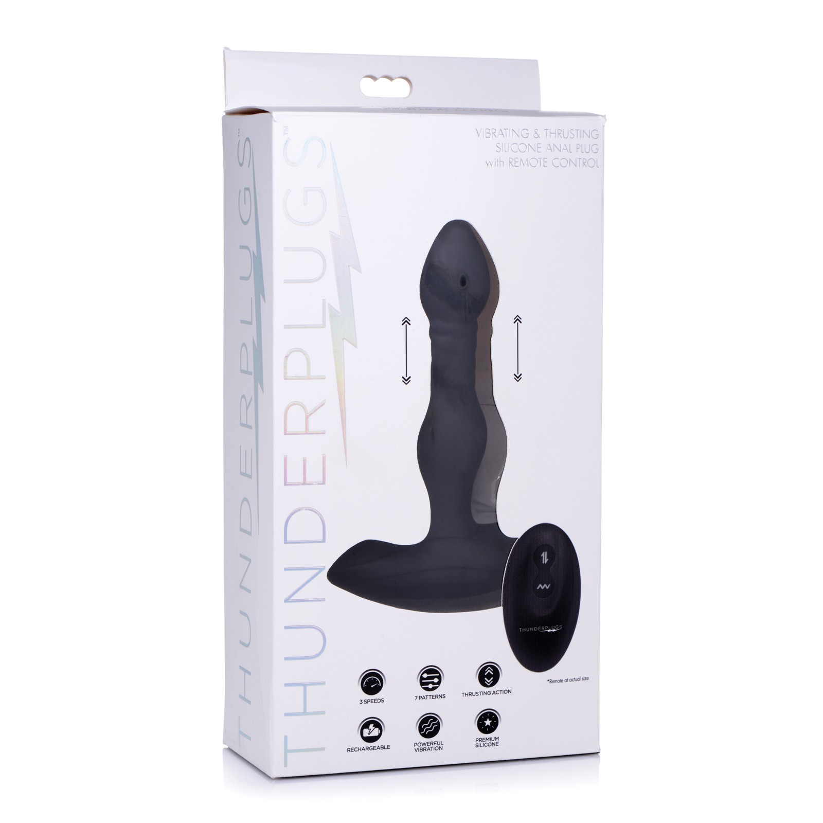 Plug Vibrador y Emisores ThunderPlugs con Control Remoto