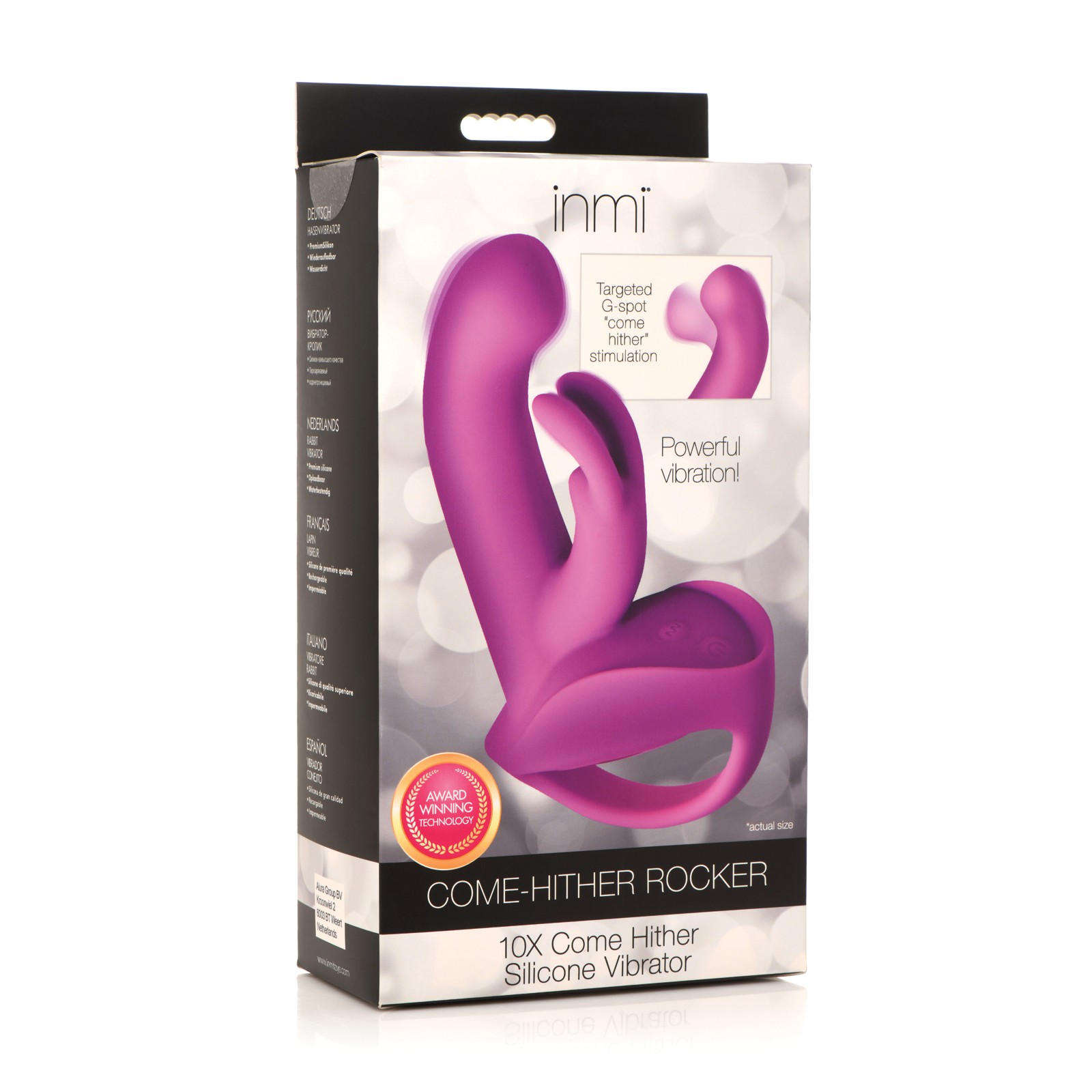 Inmi Come Hither Rocker Silicone Vibrator