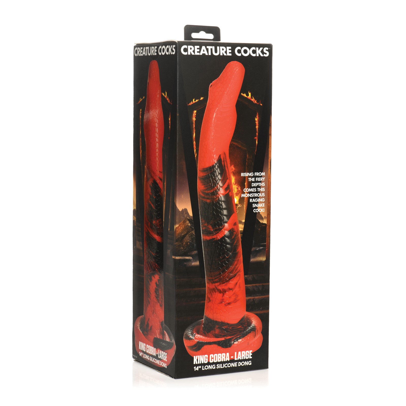 Creature Cocks King Cobra Large Silicone Dildo