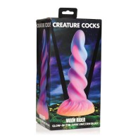 Creature Cocks Moon Rider Unicorn Glow in the Dark Dildo