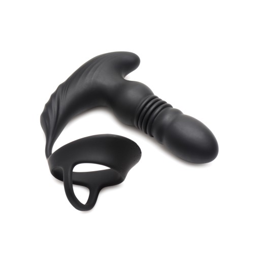 10X Thrusting Silicone Vibrator - ThunderPlugs