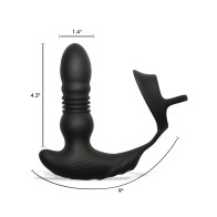 Vibrador de Silicona 10X Thrusting - ThunderPlugs