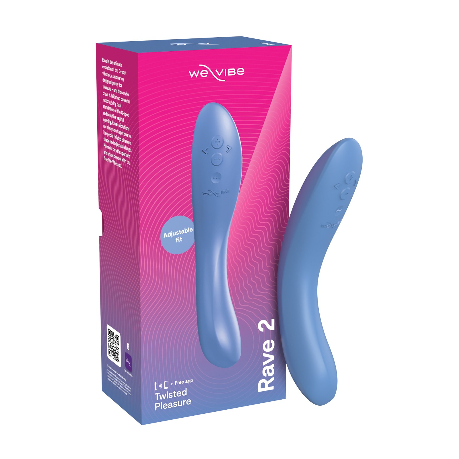 We-Vibe Rave 2 Blue G-Spot Vibrator