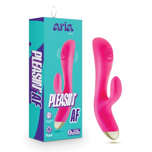 Blush Aria Pleasin' AF Fuchsia Vibrator