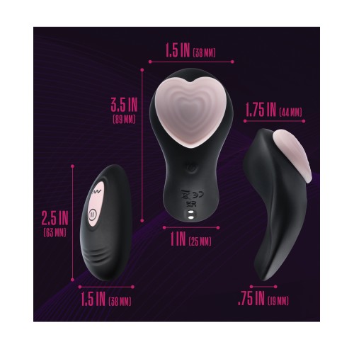 Temptasia Heartbeat Panty Vibe for Discreet Pleasure