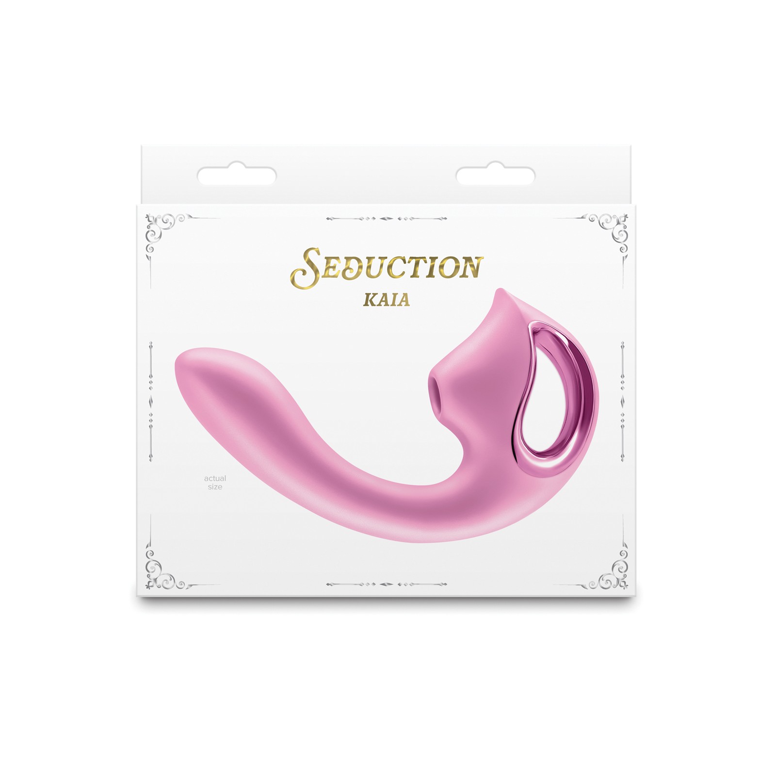 Vibrador Seduction Kaia Rosa Metálico