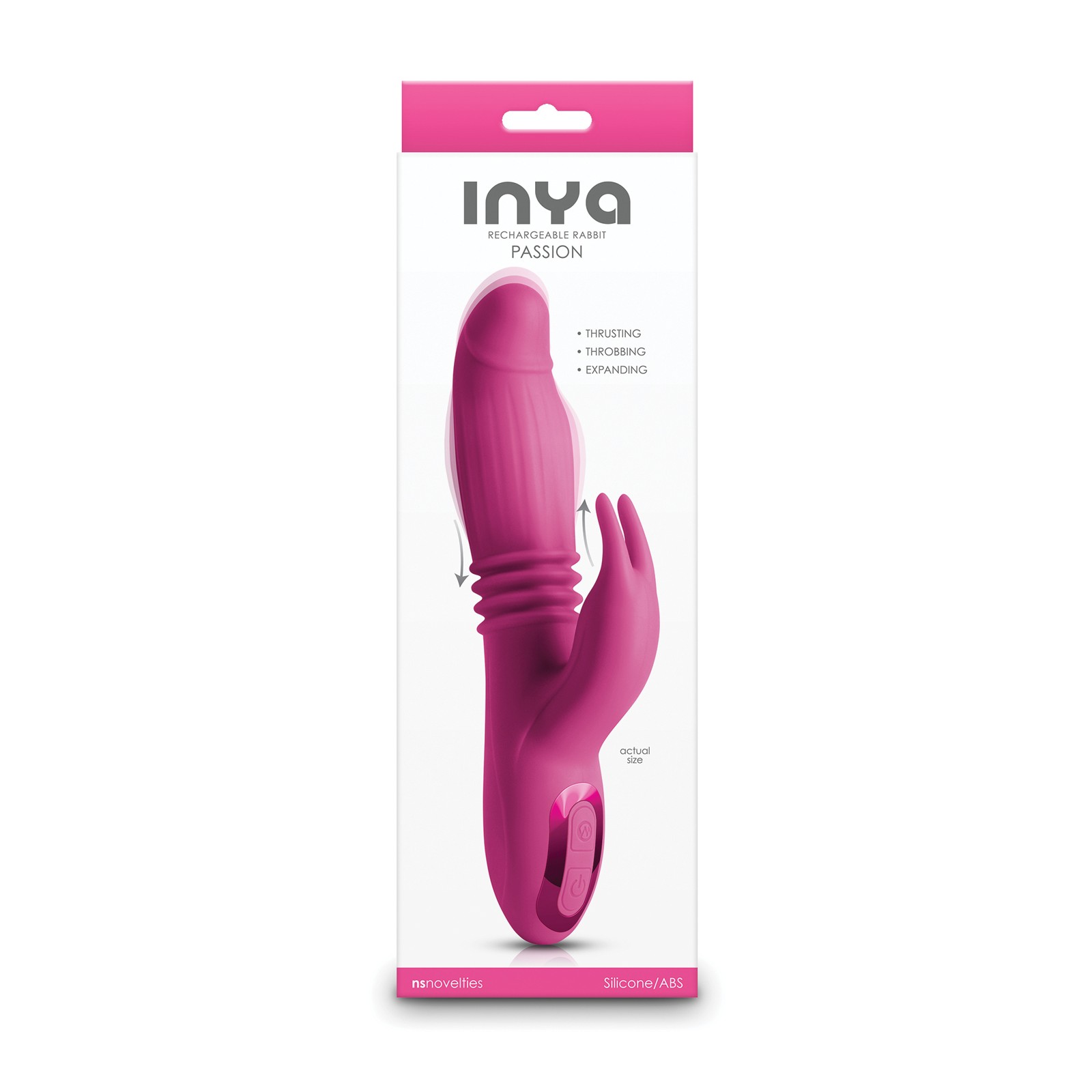 INYA Passion Pink Rabbit Vibrator for Ultimate Pleasure