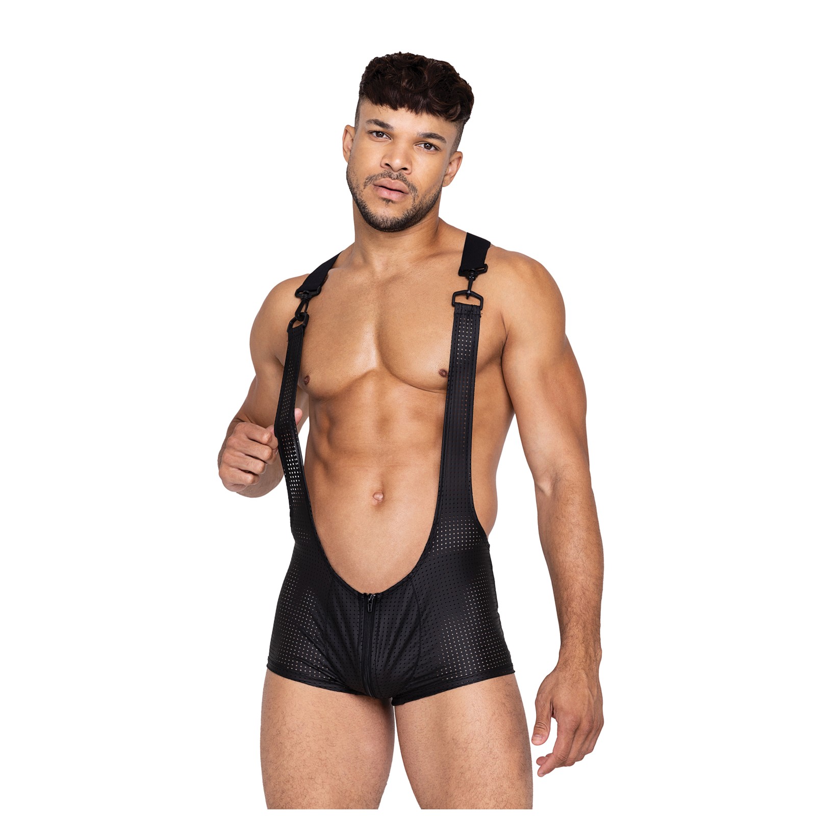 Master Singlet with Hook & Ring Closure - Black