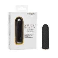 Raven Quilted Seducer Mini Massager - Discreet Pleasure