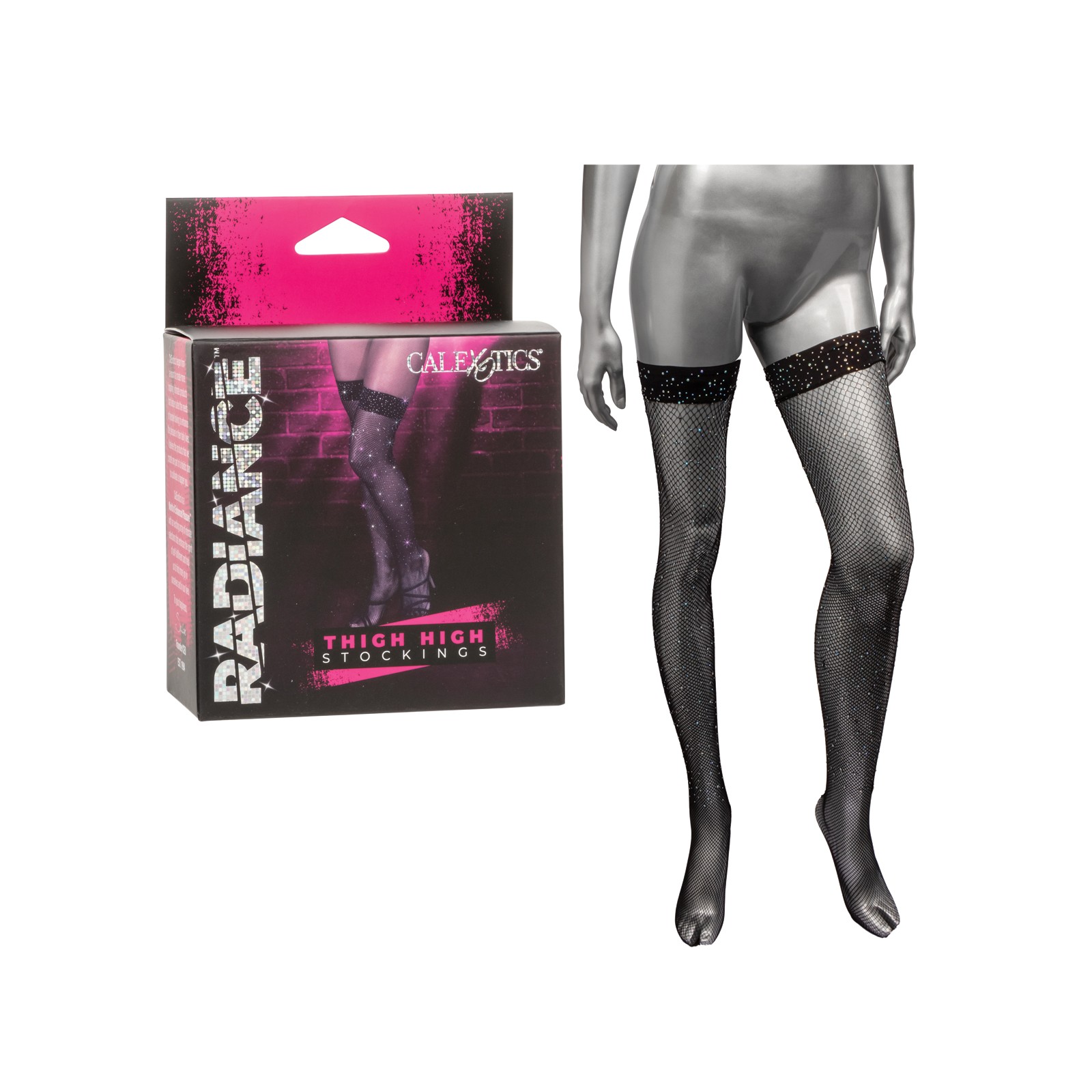 Radiance Thigh High Stockings for Elegance