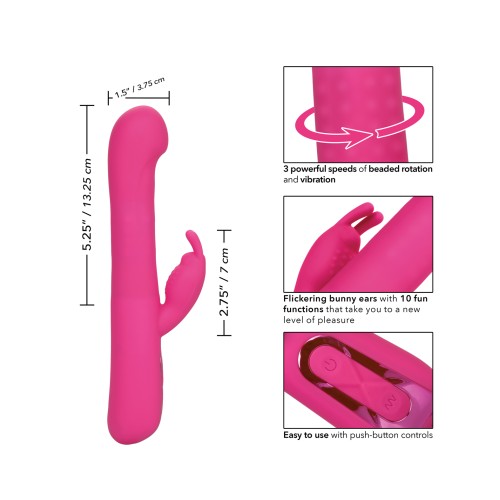 Conejito Vibrador Beaded G Rabbit Elite Rosa