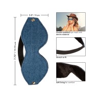 Ride 'Em Premium Denim Collection Eye Mask