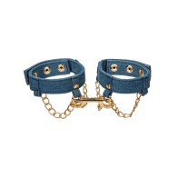 Ride Em Premium Denim Collection Ankle Cuffs