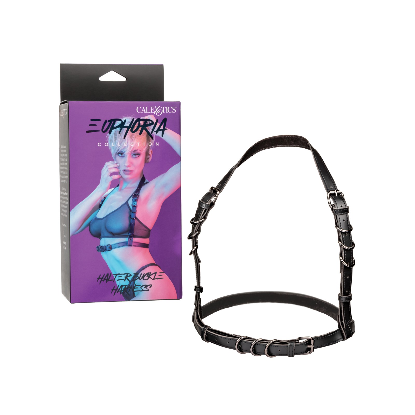 Euphoria Collection Halter Buckle Harness