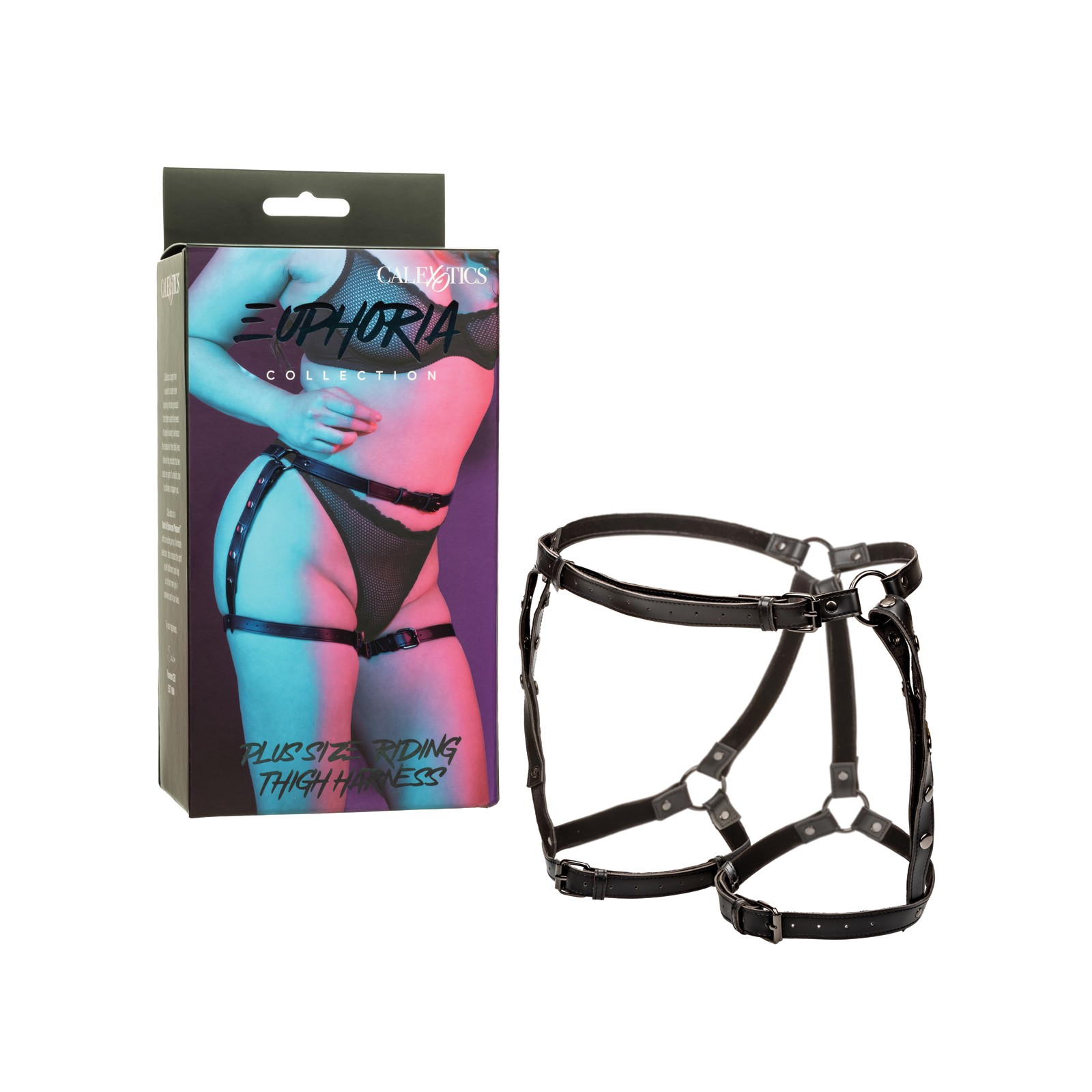 Euphoria Collection Plus Size Riding Thigh Harness