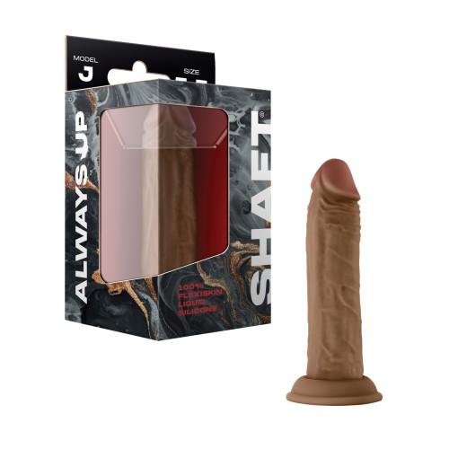 Shaft Model J Flexskin Liquid Silicone 5.5" Dong - Oak