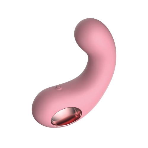 Luv Inc. Curved Vibrator Light Pink