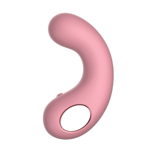 Luv Inc. Curved Vibrator Light Pink