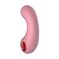 Luv Inc. Curved Vibrator Light Pink