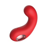 Luv Inc. Curved Vibrator Red