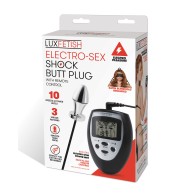 Plug Anal Electro Sex Lux Fetish con Control Remoto