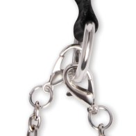 Lux Fetish 12 pc Collar and Nipple Clips Set