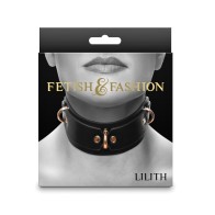 Collar Lilith BDSM para Doms y Subs