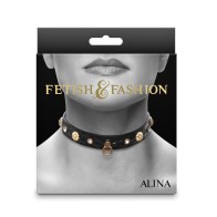 Fetish Fashion Alina Collar Black