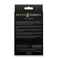 Fetish & Fashion Lace Hood - White