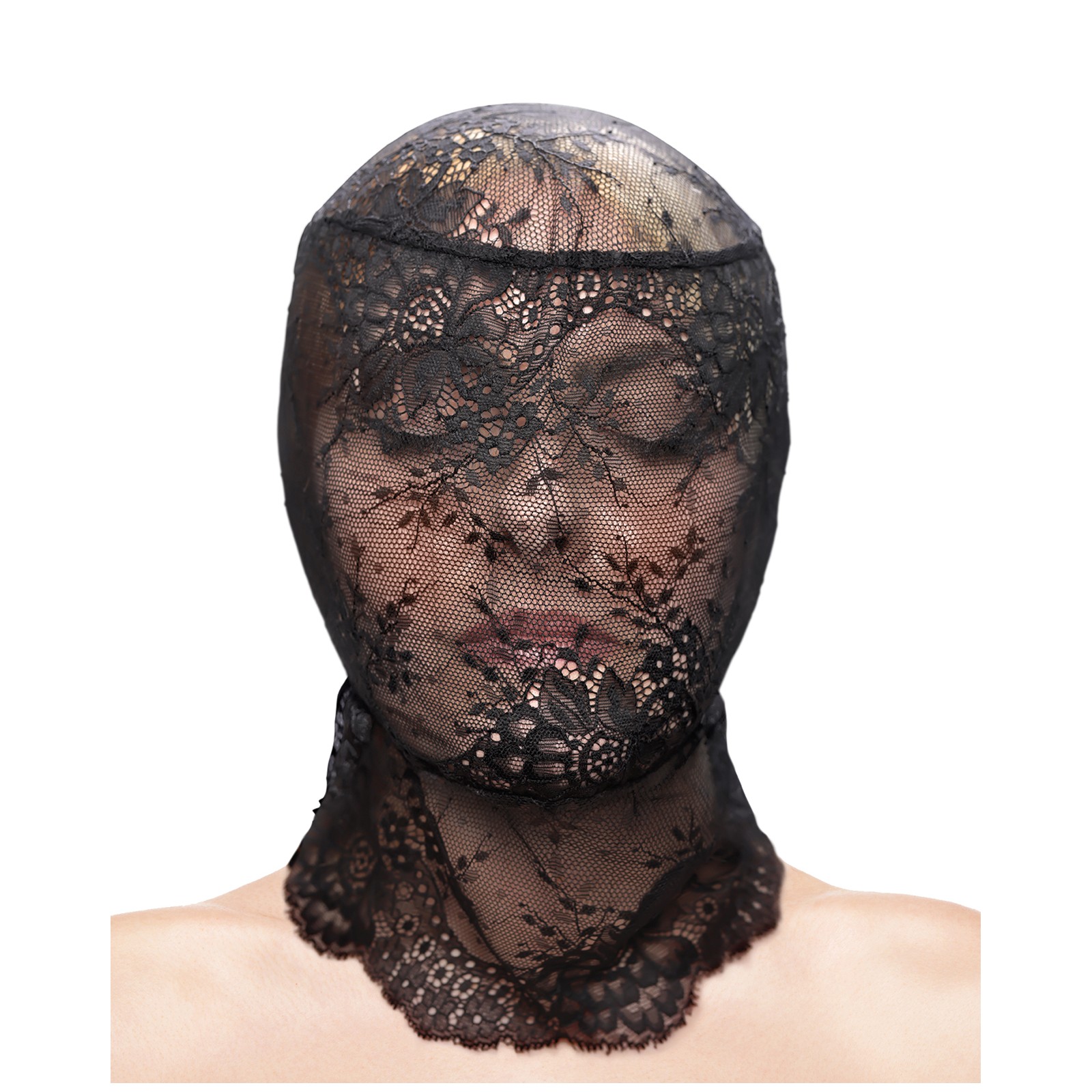 Fetish Lace Hood for Sensual Adventures