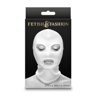 Fetish & Fashion Eyes and Mouth Hood for BDSM Play