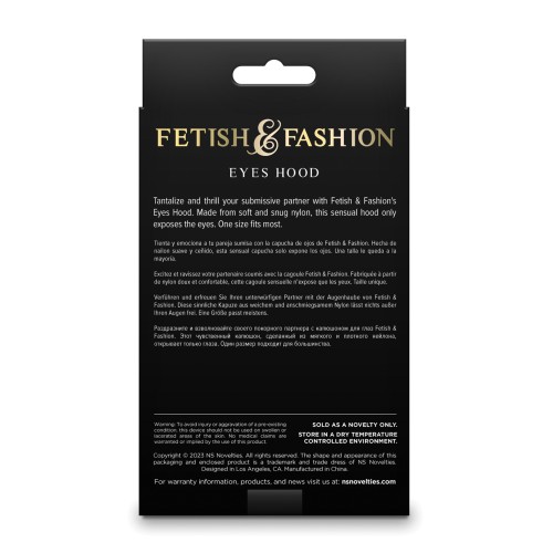 Fetish & Fashion Eyes Hood White