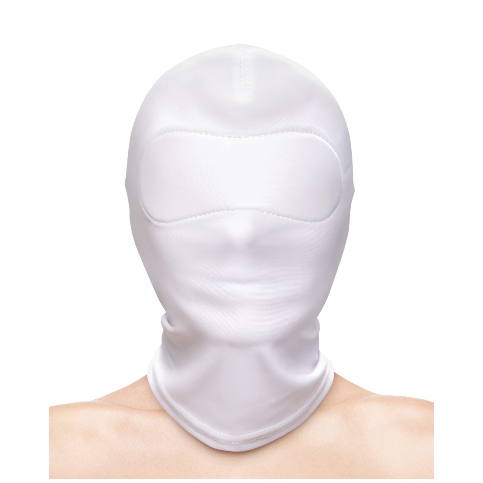 Fetish & Fashion White Closed Hood for Sensory Play