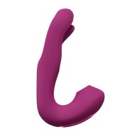 Vibrador de Acción Doble Yuna & Estimulador de Punto G - Placer Supremo