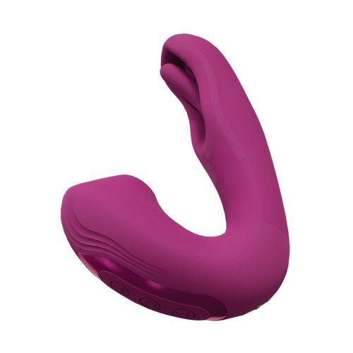 Vibrador de Acción Doble Yuna & Estimulador de Punto G - Placer Supremo