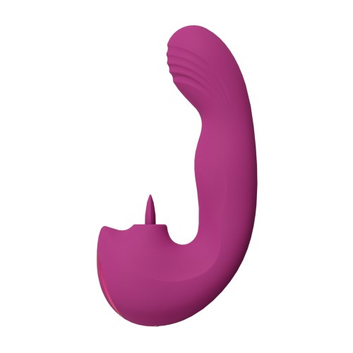 Yumi Triple Action G-Spot Vibrator Pink