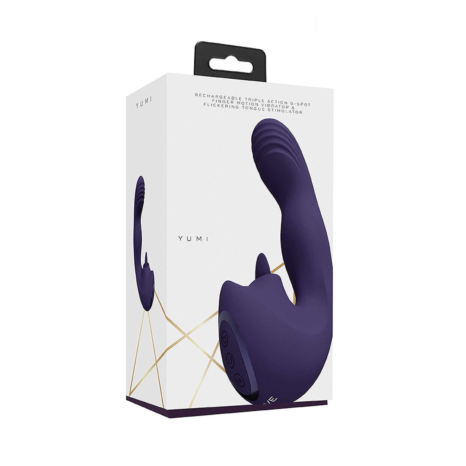 Shots Yumi Triple Action G-Spot Stimulator in Purple