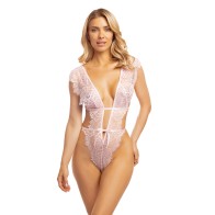 Imani Eyelash Lace Soft Cup Teddy for Seductive Elegance