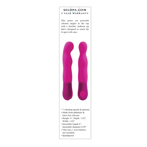 Selopa G Wow Vibrator - Pink