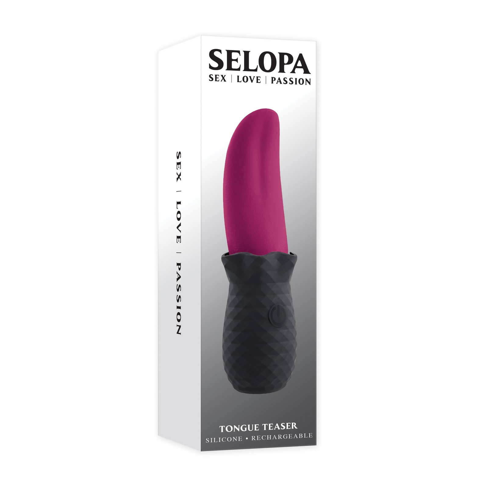 Teaser de Lengua Selopa Rosa y Negro