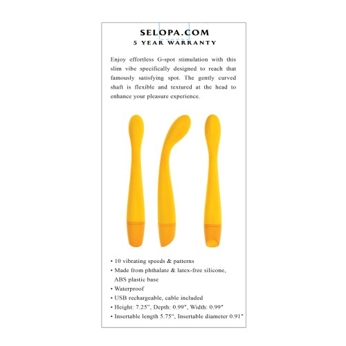 Selopa Lemon Squeeze para Estimulación del G-Spot