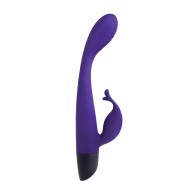 Selopa Vibrador Elegante Doble Motor Morado