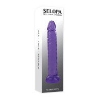 Selopa Slimplicity Juguete Texturizado Realista Púrpura