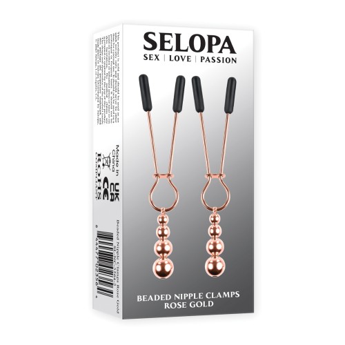 Selopa Beaded Nipple Clamps for Enhanced Stimulation